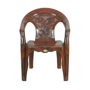 Garden Flower Chair Red Wood