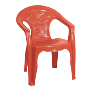 Garden Flower Chair Red
