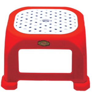 Medium Net Stool (Red)