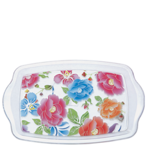 Tea Tray 30cm PS (Transparent)