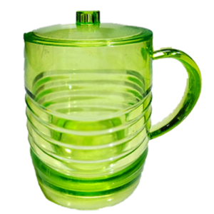 Tulip Mug With Lid 250ml (Transparent)