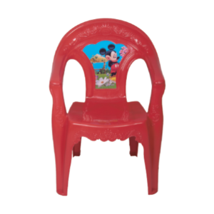 Printed Baby Chair (Red)